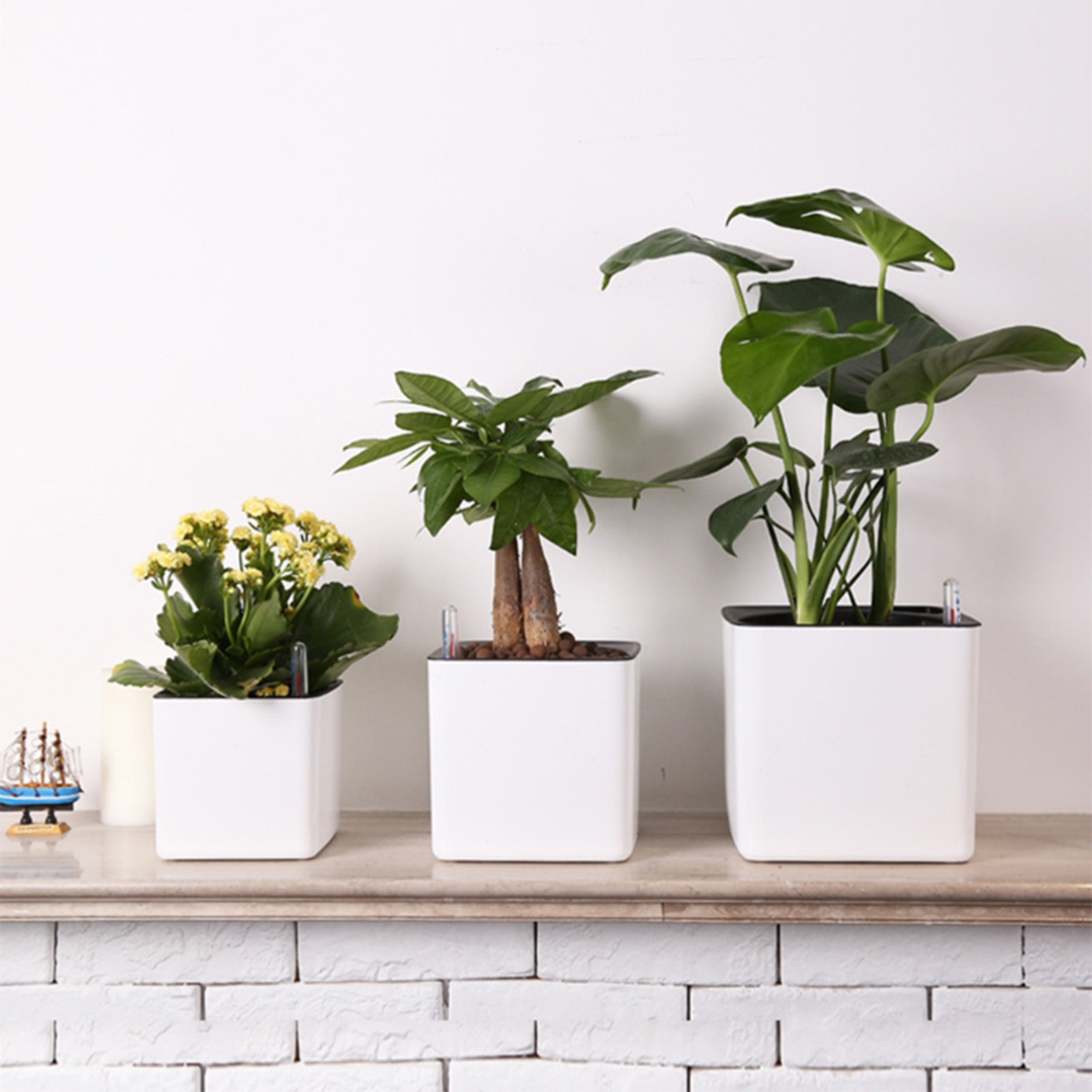 Self Watering Insert - 자동 급수 화분, 수위 표시기가 있는