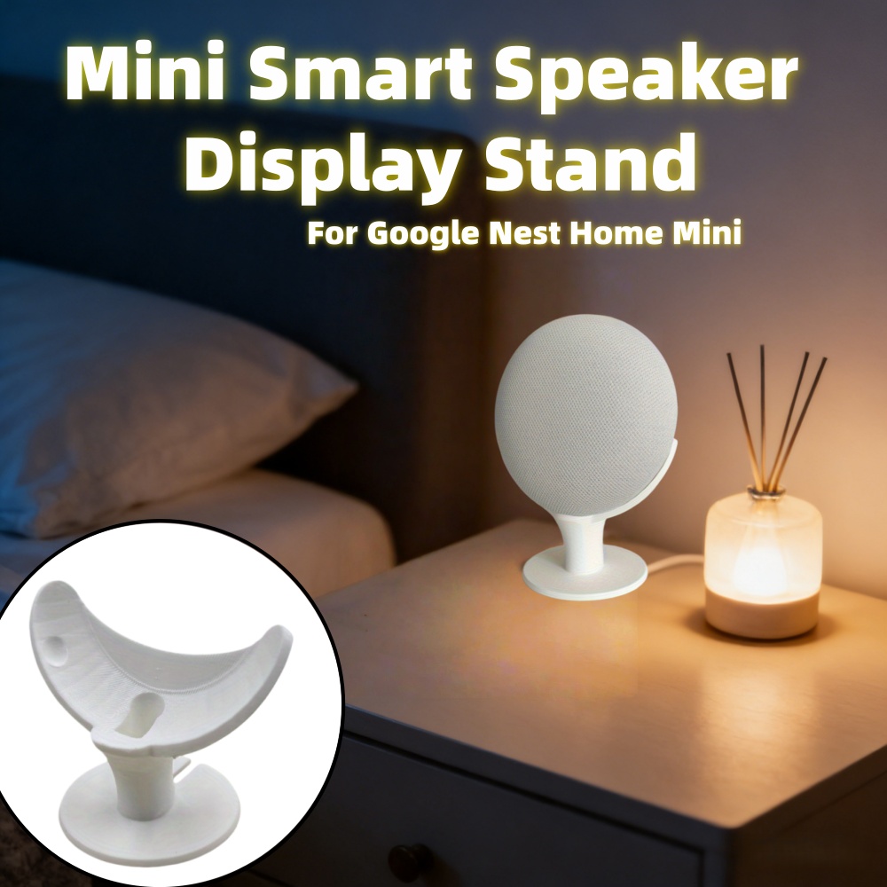 미니 스마트 스피커 디스플레이 스탠드 홈 데스크탑 베이 - Google Speaker Nest Mini 리뷰 및 가격