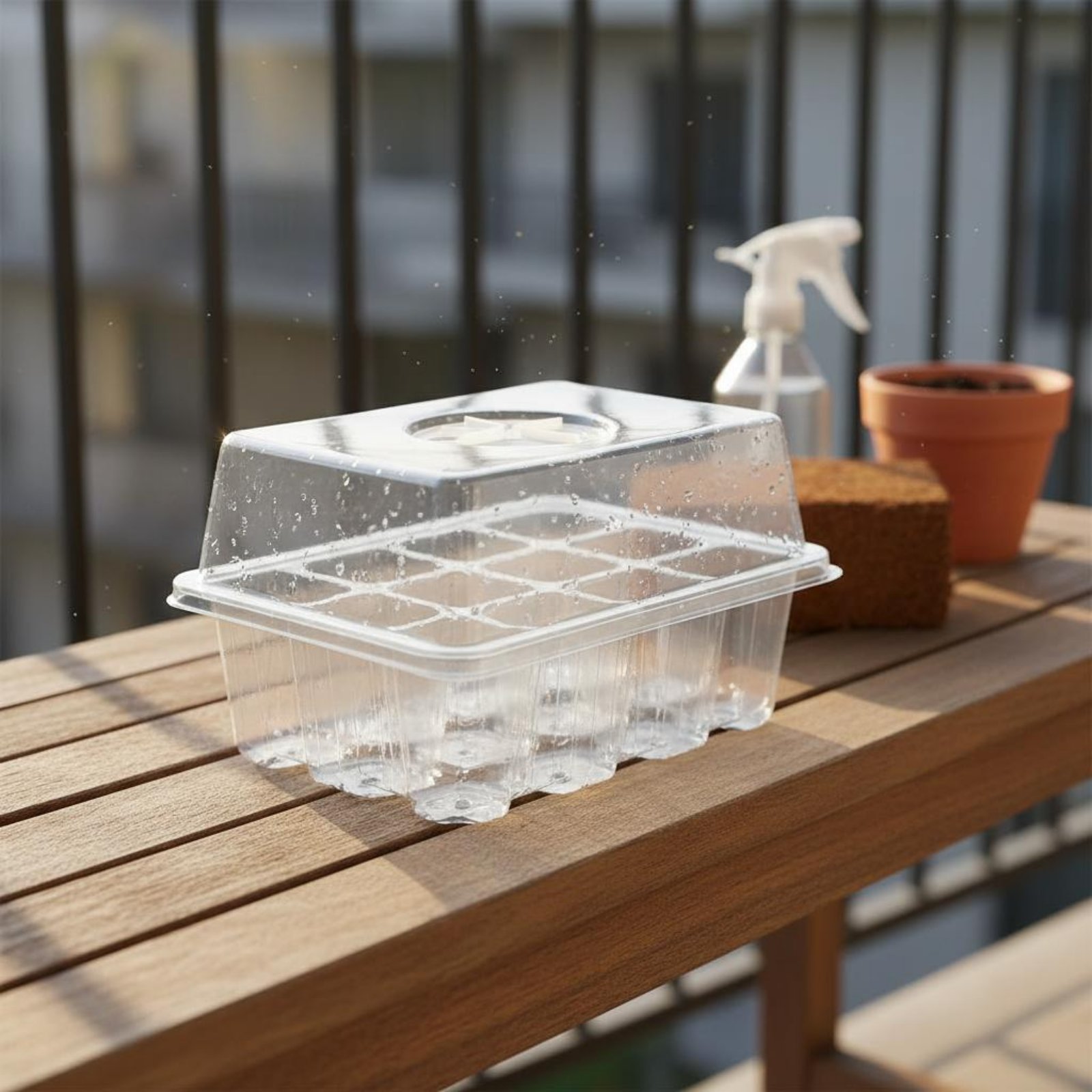 12칸 발아 트레이 내장 배수 시스템 12칸 발아 키트 - Humidity Dome Kit 리뷰 및 가격